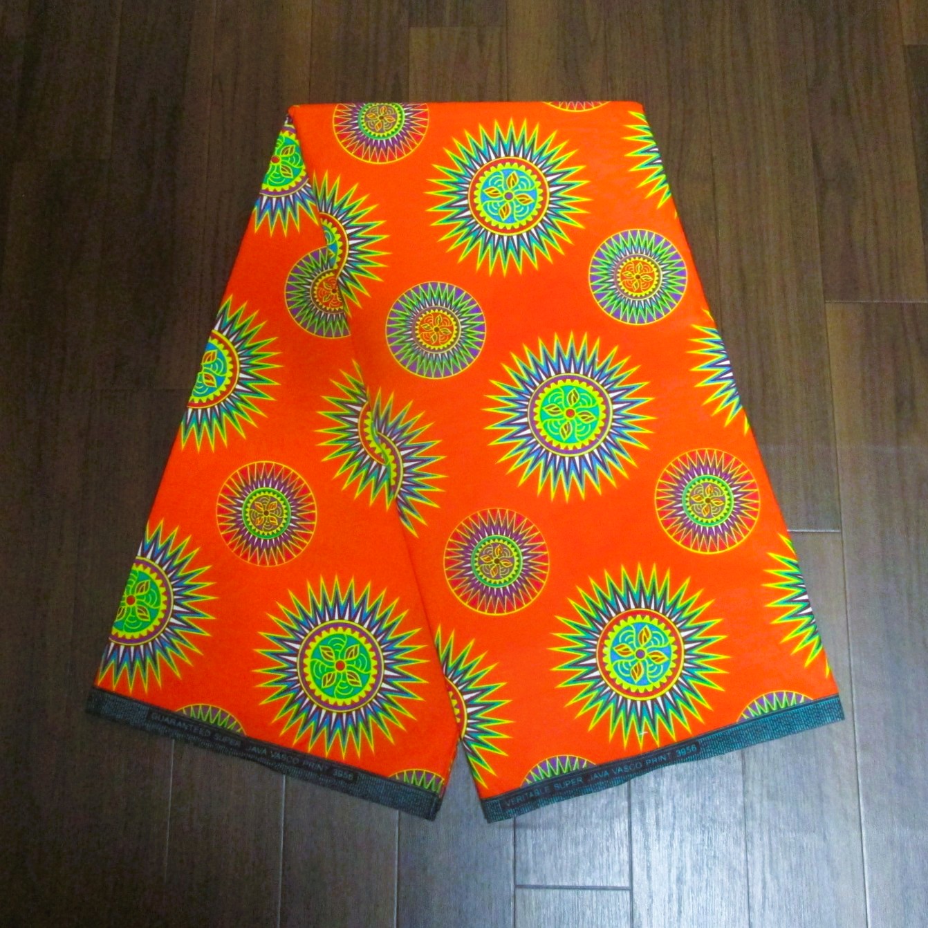 画像2: アフリカンプリント生地 パーニュ