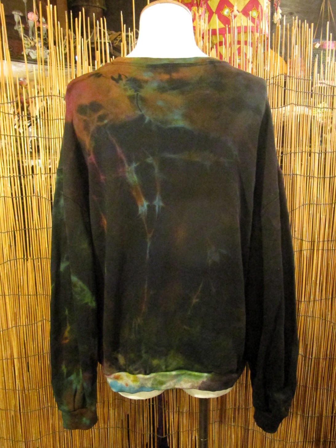 画像3: タイダイ染め＊コットン素材＊スウェット生地＊トレーナー