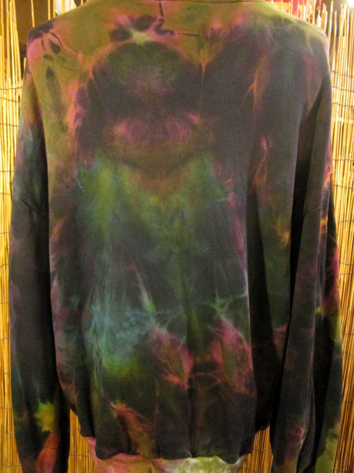 画像: タイダイ染め＊コットン素材＊スウェット生地＊トレーナー