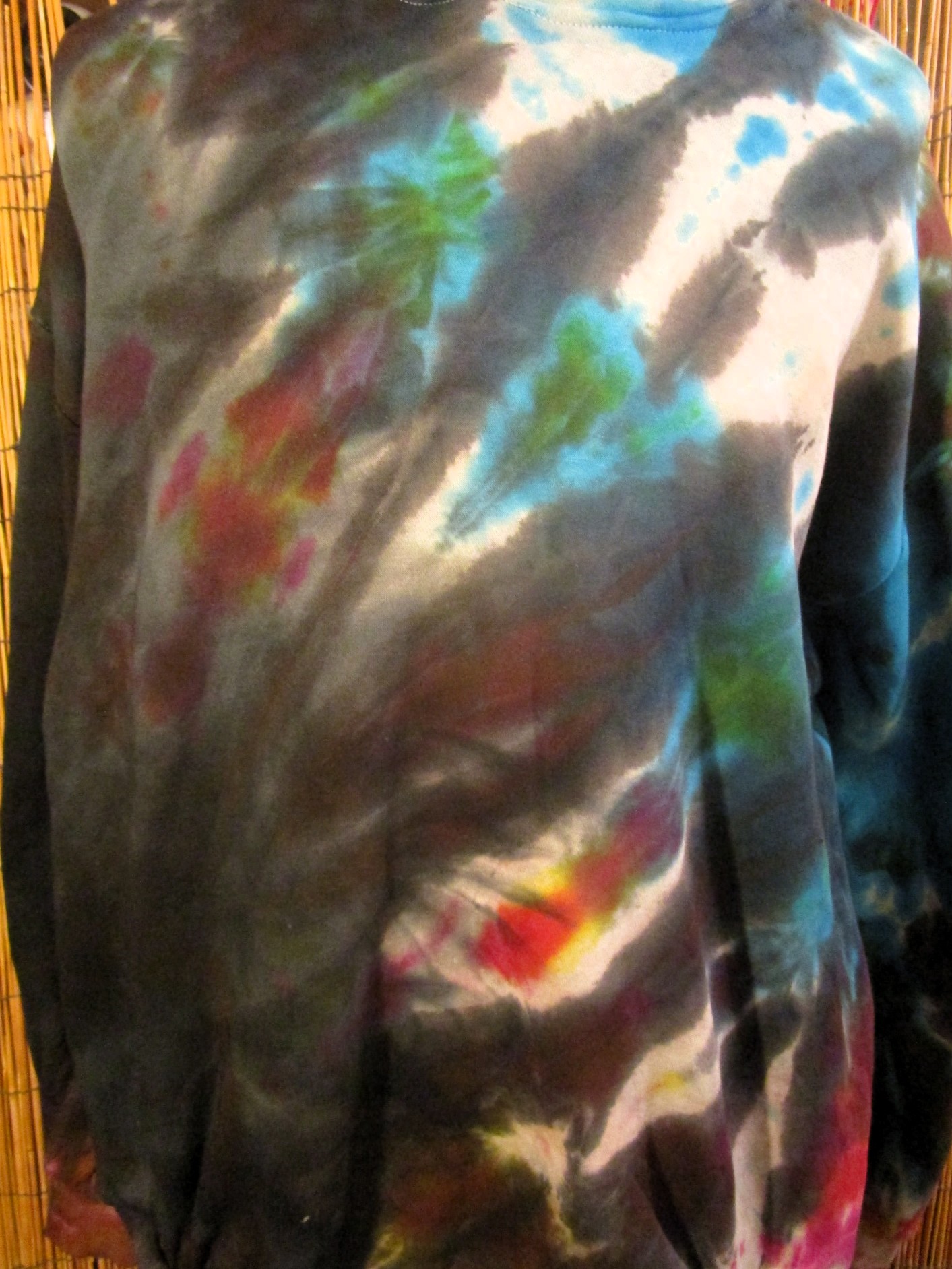 画像: タイダイ染め＊裏起毛＊スウェット生地＊パーカー