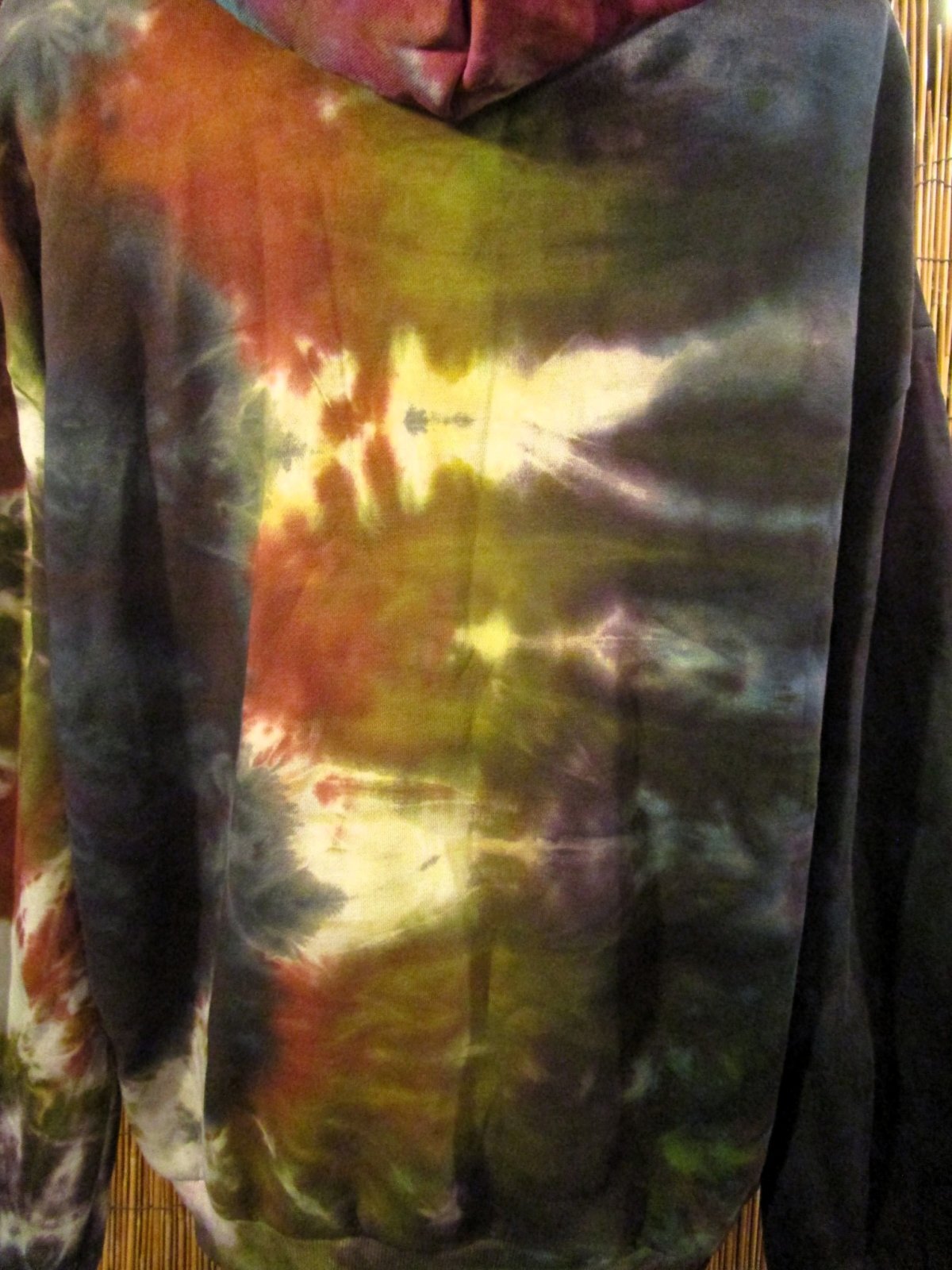 画像: タイダイ染め＊裏起毛＊スウェット生地＊パーカー