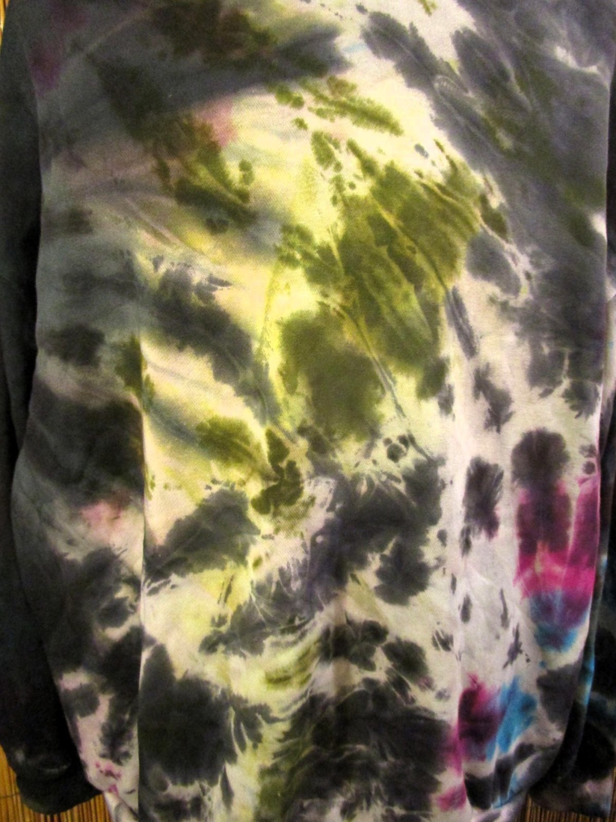 画像: タイダイ染め＊裏起毛＊スウェット生地＊パーカー