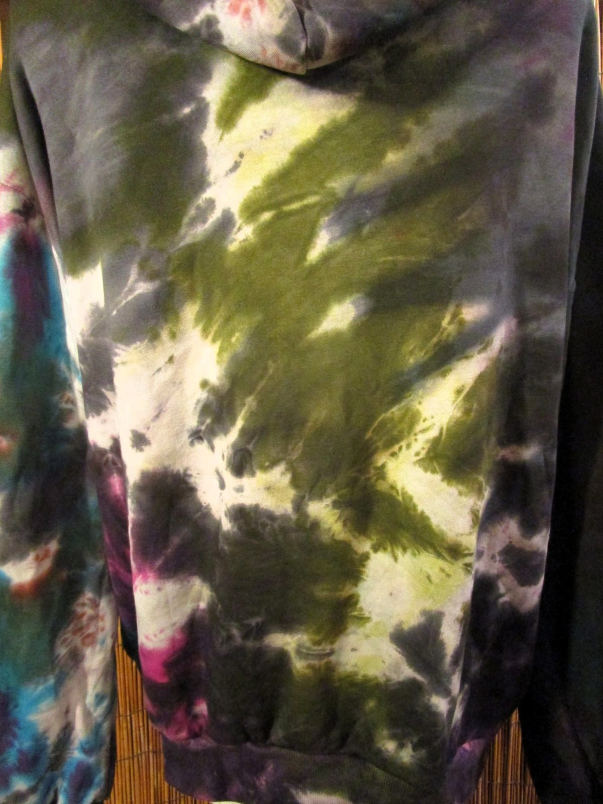 画像: タイダイ染め＊裏起毛＊スウェット生地＊パーカー