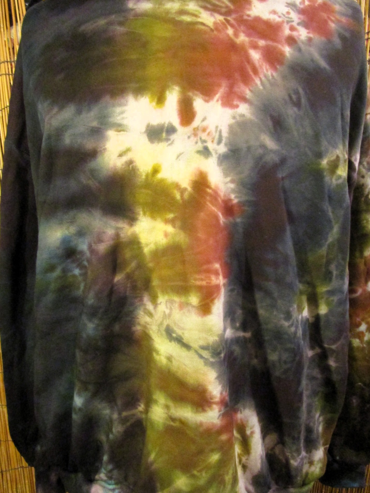 画像: タイダイ染め＊裏起毛＊スウェット生地＊パーカー