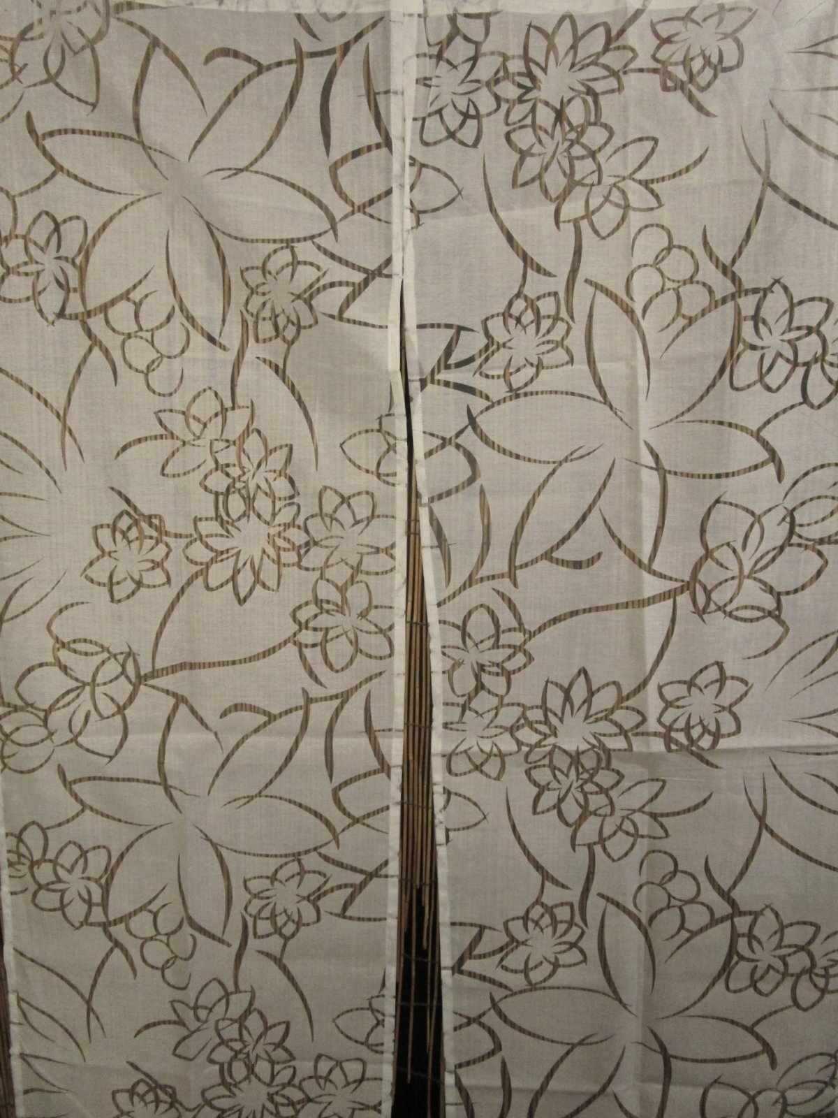 画像2: コットン＆ポリエステル素材＊スケルトン＊暖簾＊のれん