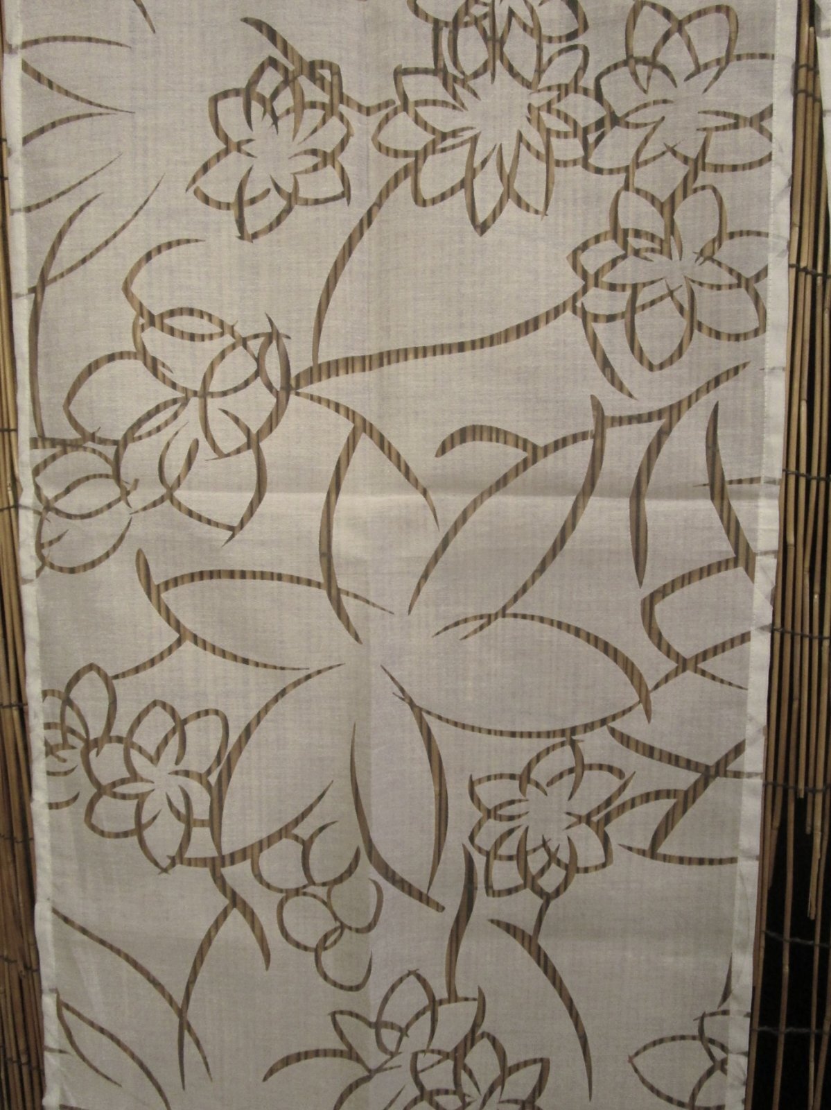 画像3: コットン＆ポリエステル素材＊スケルトン＊暖簾＊のれん