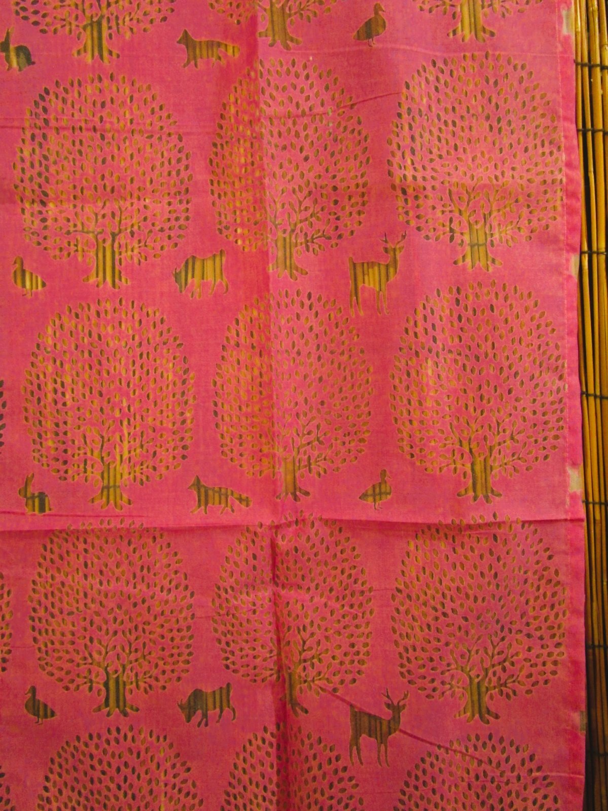 画像3: コットン＆ポリエステル素材＊スケルトン＊暖簾＊のれん