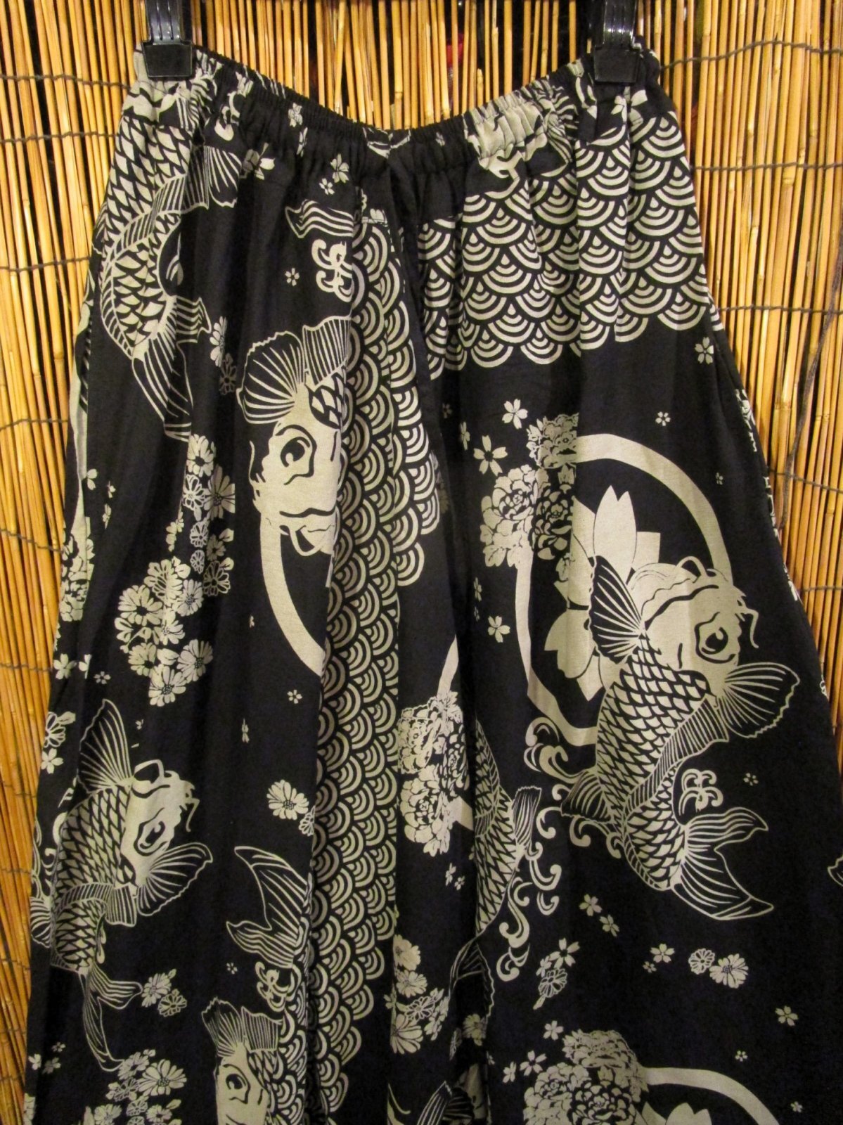 画像2: 和風プリント＊コットン素材＊ふんわり＊サルエルパンツ