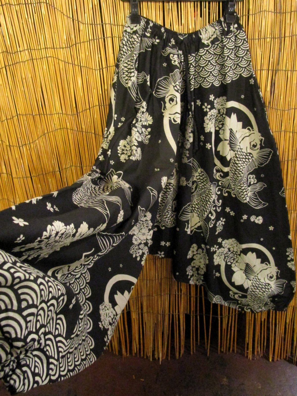 画像3: 和風プリント＊コットン素材＊ふんわり＊サルエルパンツ