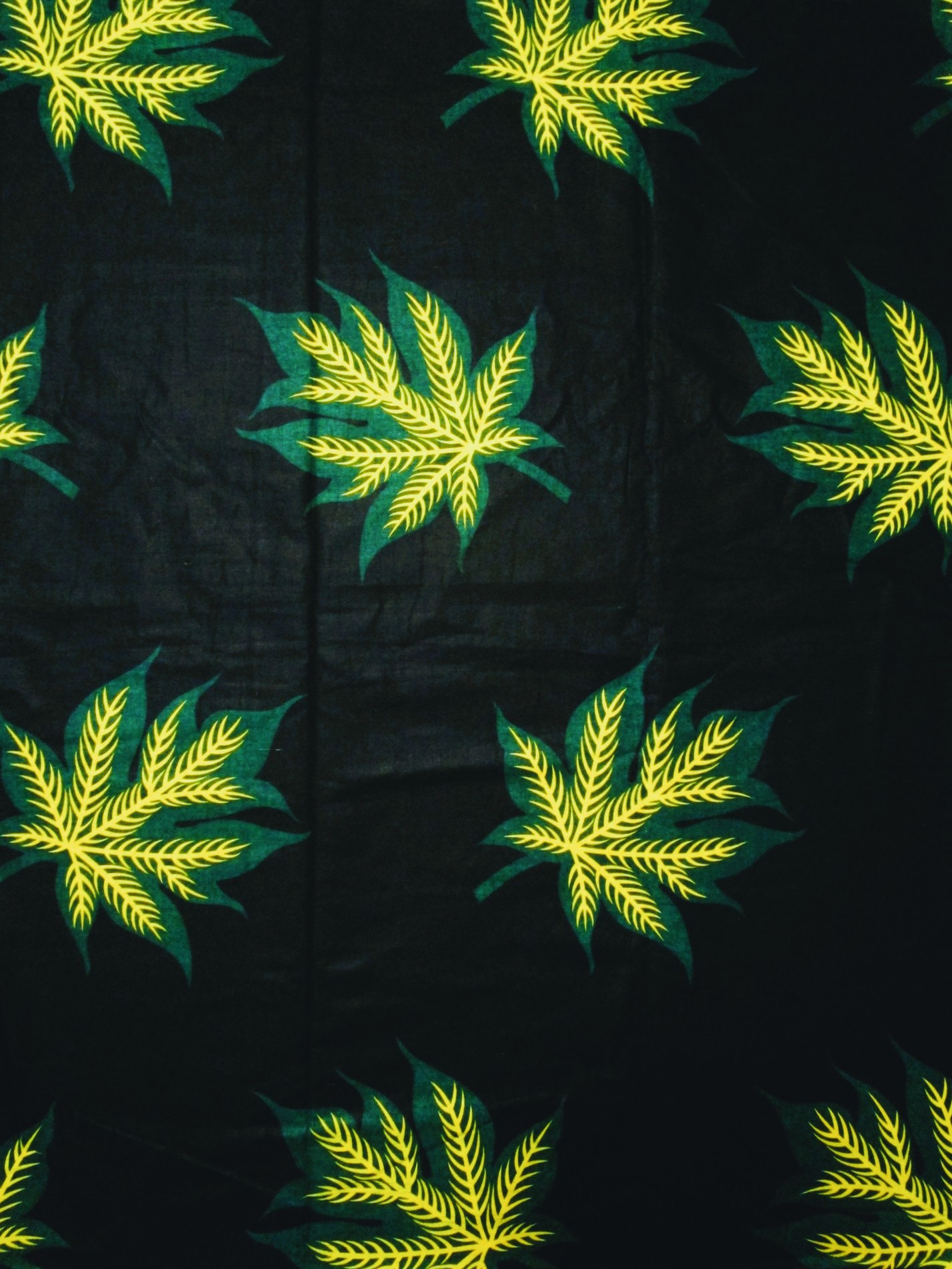 画像1: アフリカンプリント生地 パーニュ