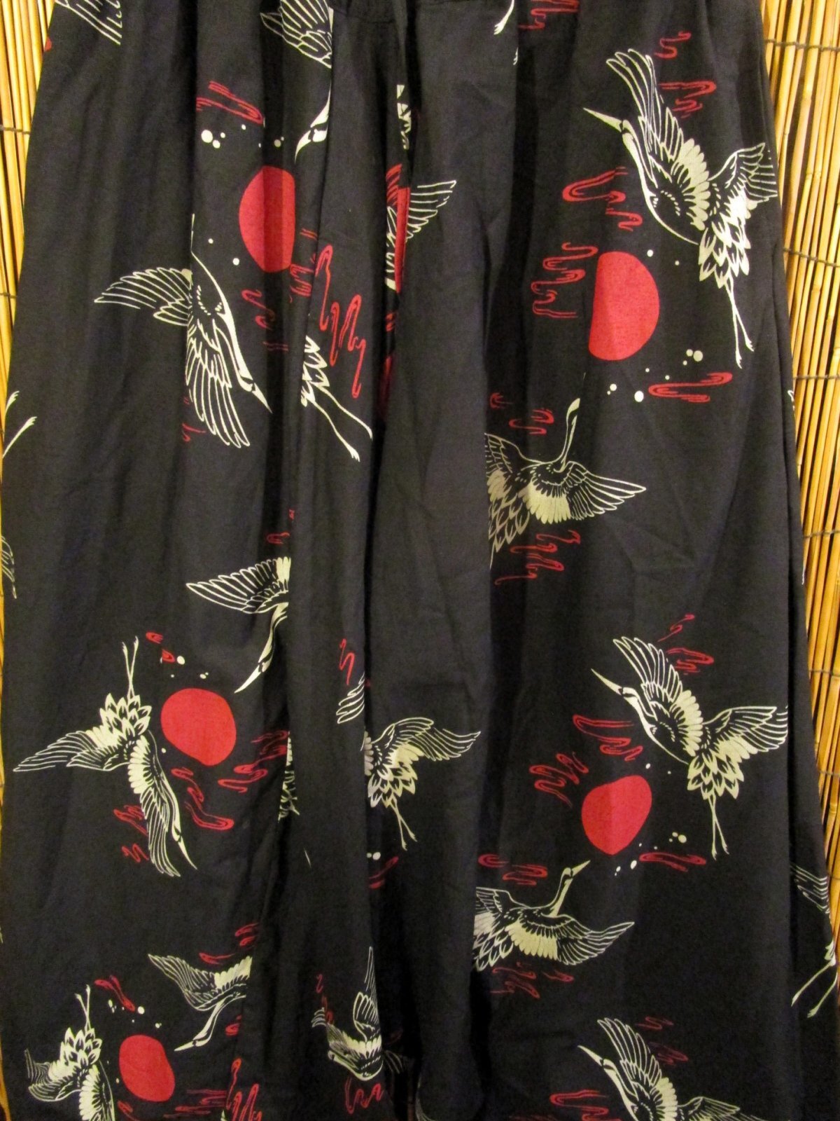 画像2: 和風プリント＊コットン素材＊ふんわり＊サルエルパンツ