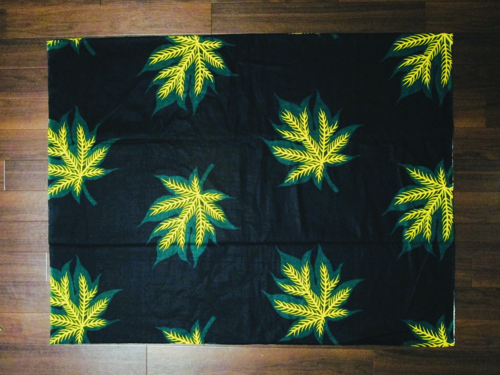 画像: アフリカンプリント生地 パーニュ