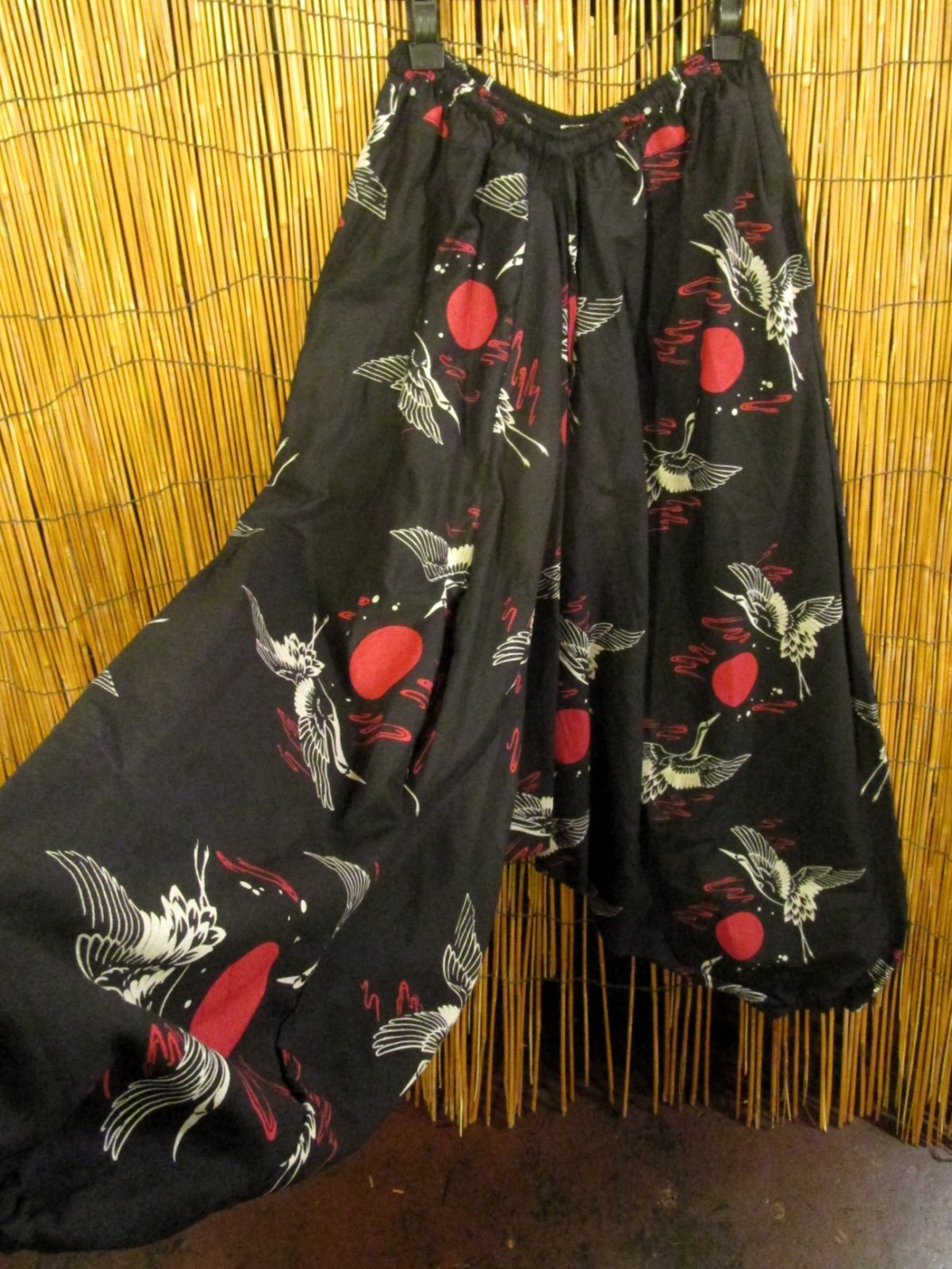 画像3: 和風プリント＊コットン素材＊ふんわり＊サルエルパンツ