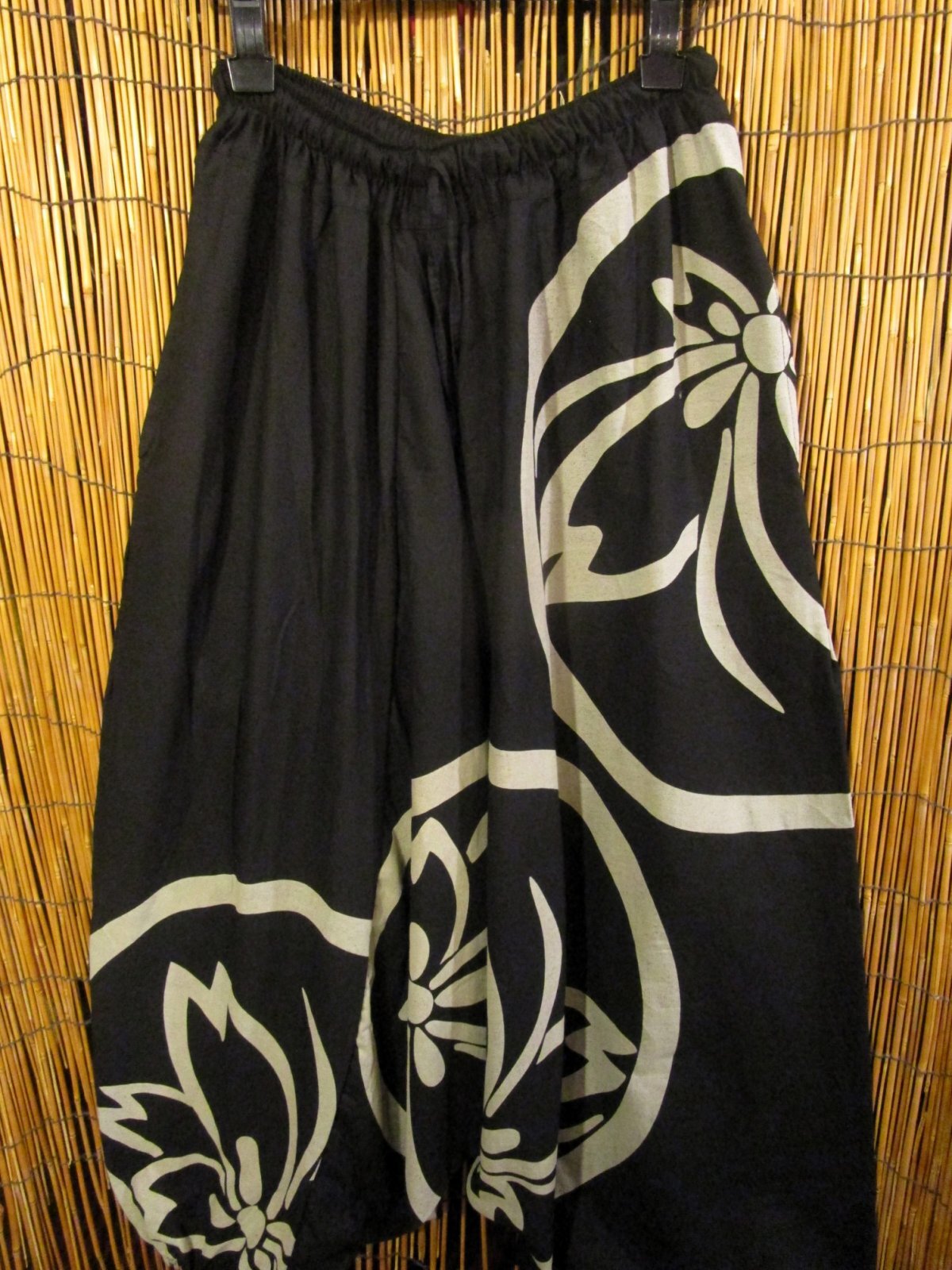 画像2: 和風プリント＊コットン素材＊ふんわり＊サルエルパンツ