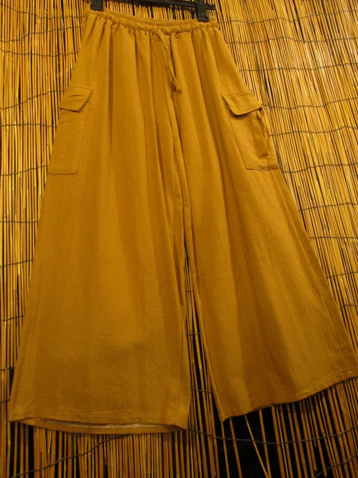 画像3: 無地＊コットン素材＊カーゴタイプ＊半端丈パンツ