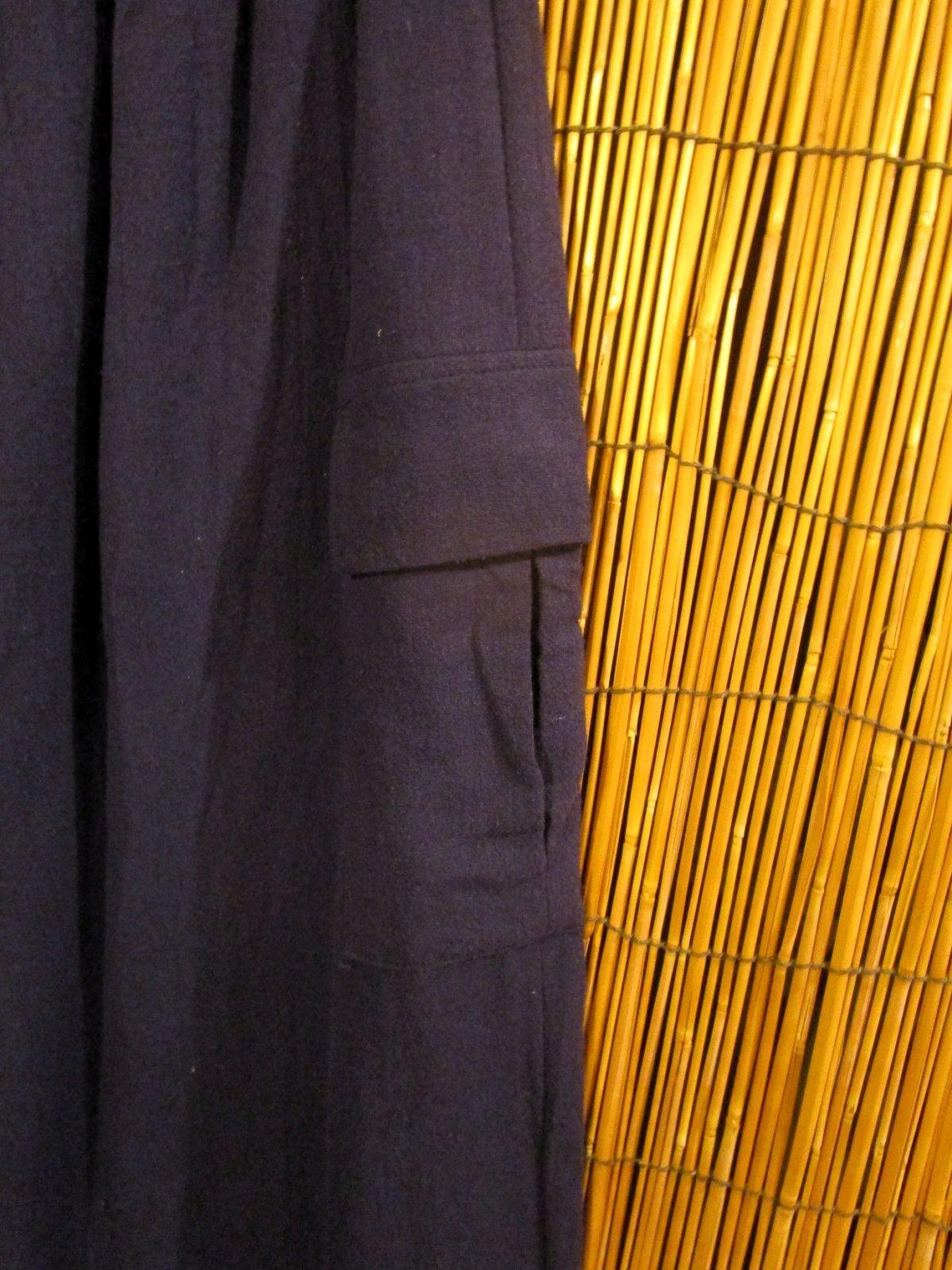 画像2: 無地＊コットン素材＊カーゴタイプ＊半端丈パンツ