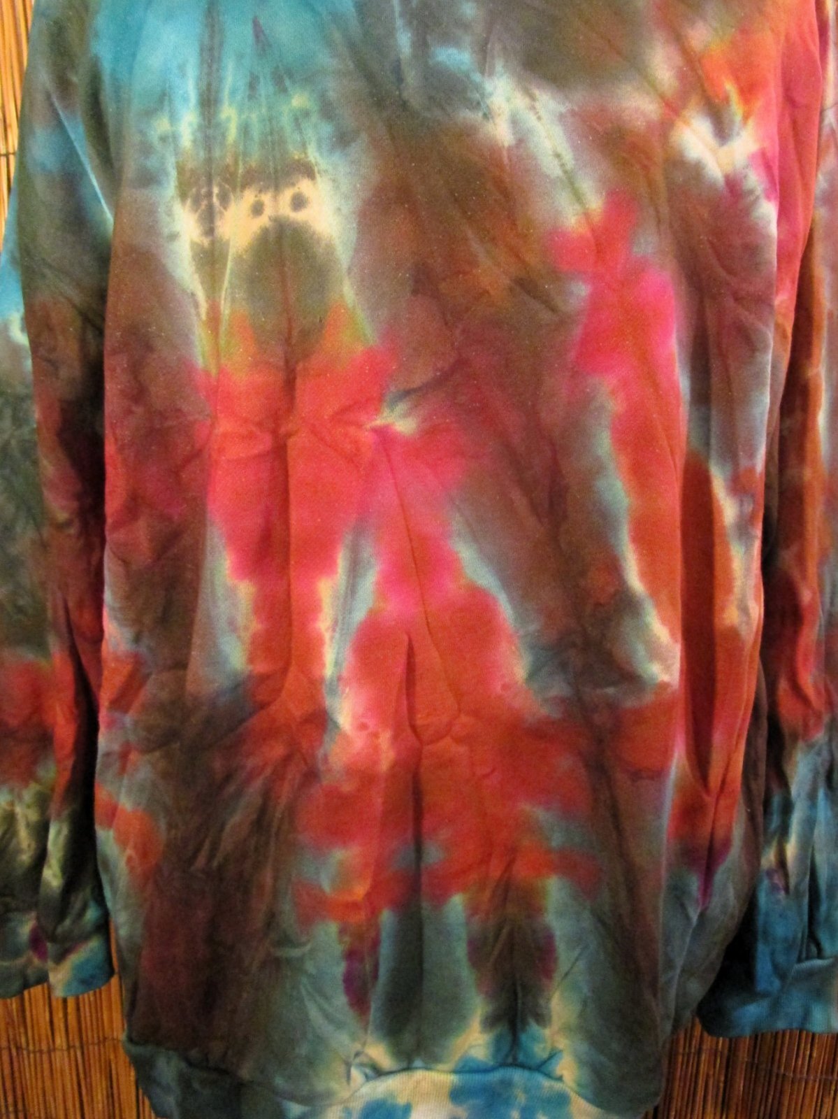 画像: タイダイ染め＊裏起毛＊スウェット生地＊トレーナー