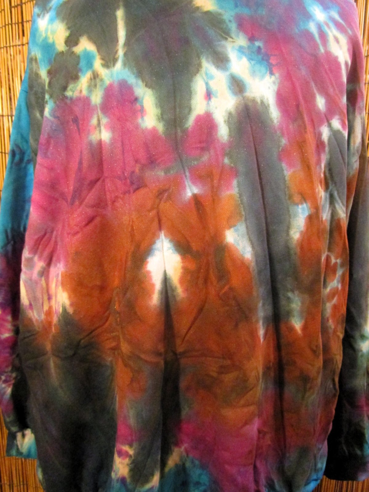 画像: タイダイ染め＊裏起毛＊スウェット生地＊トレーナー