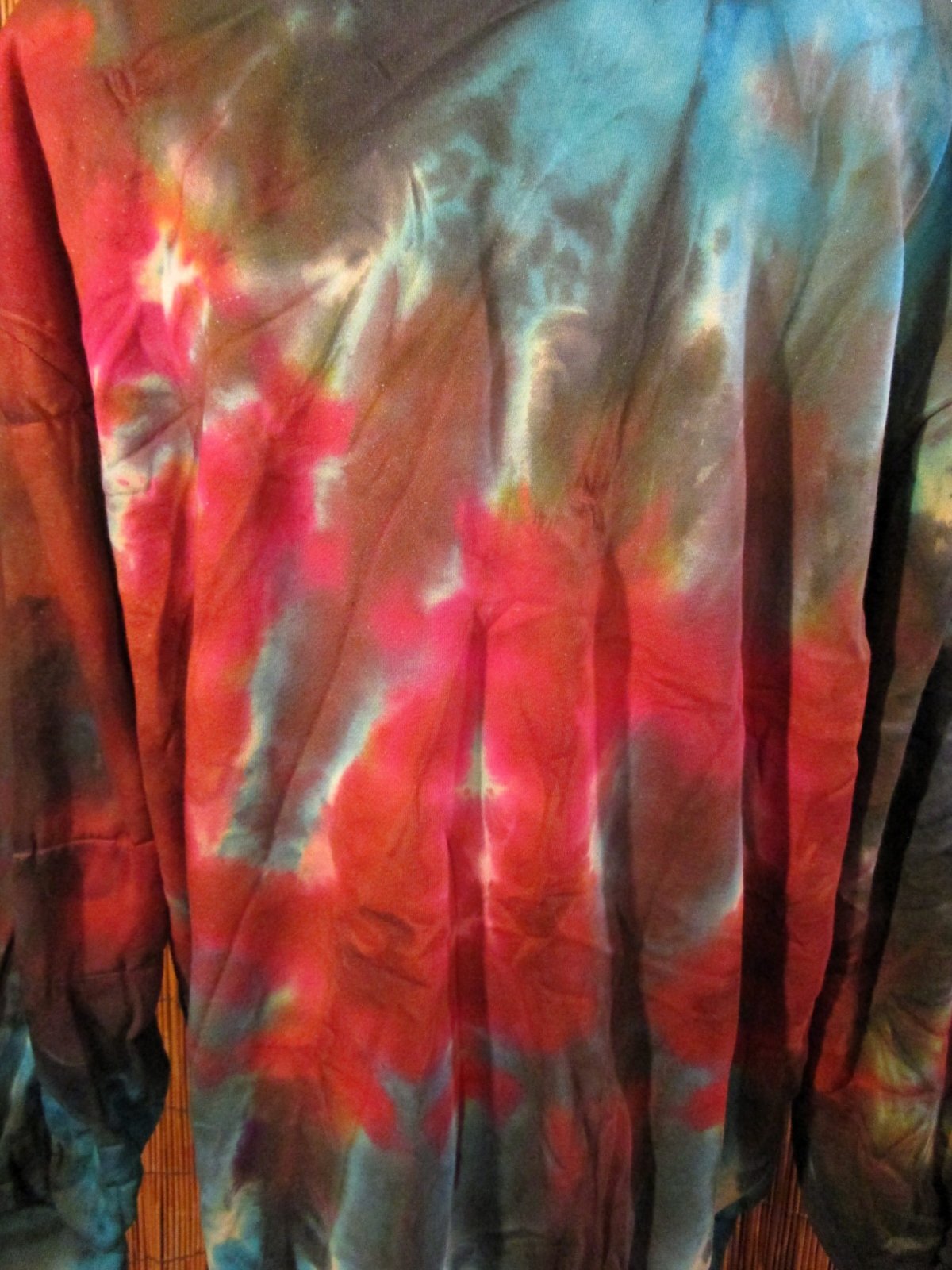 画像: タイダイ染め＊裏起毛＊スウェット生地＊トレーナー