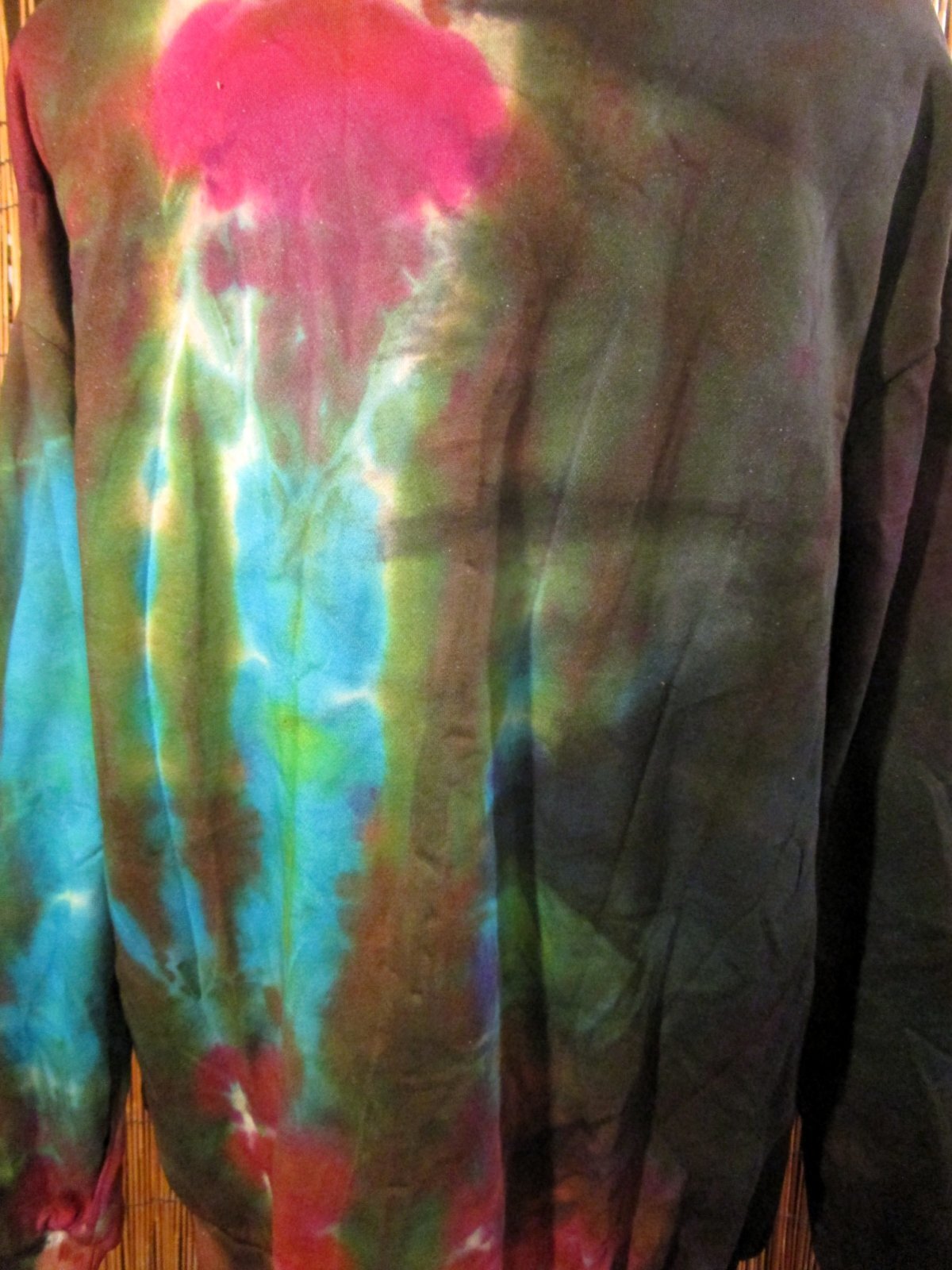 画像: タイダイ染め＊裏起毛＊スウェット生地＊トレーナー