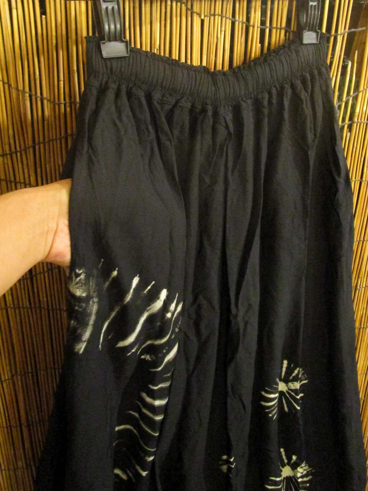 画像3: モノトーンタイダイ染め＊レーヨン素材＊ゆったりシルエット＊ビッグアラジンパンツ＊バルーンパンツ