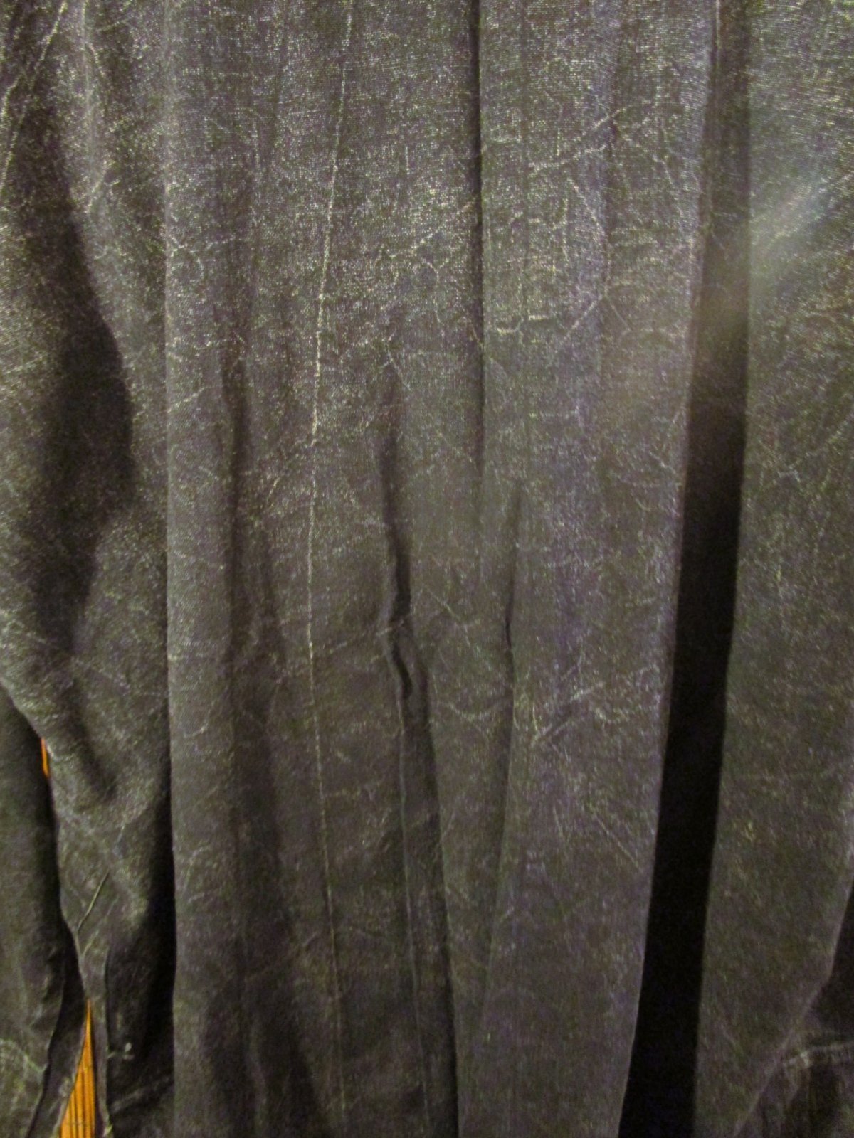 画像: ストーンウォッシュ加工＊コットン素材＊ゆったりサイズ＊２ＷＡＹ＊フリンジ＊スナフキン＊旅人風コート