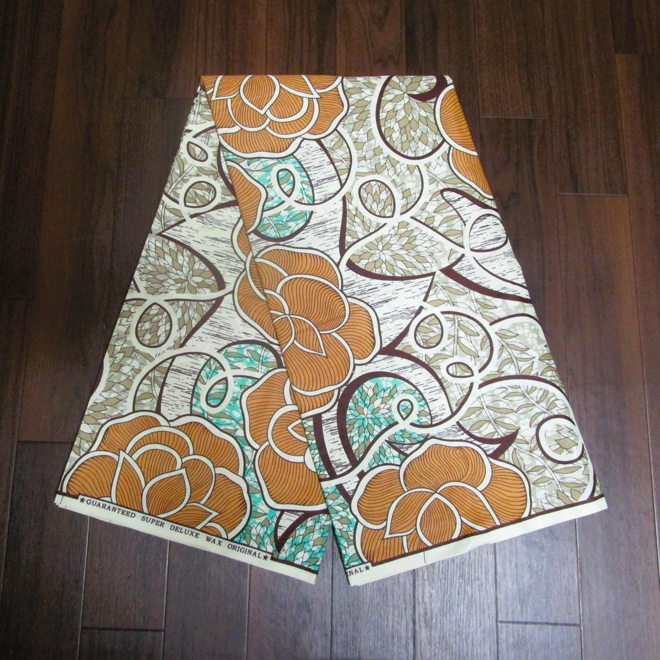 画像2: アフリカンプリント生地 パーニュ