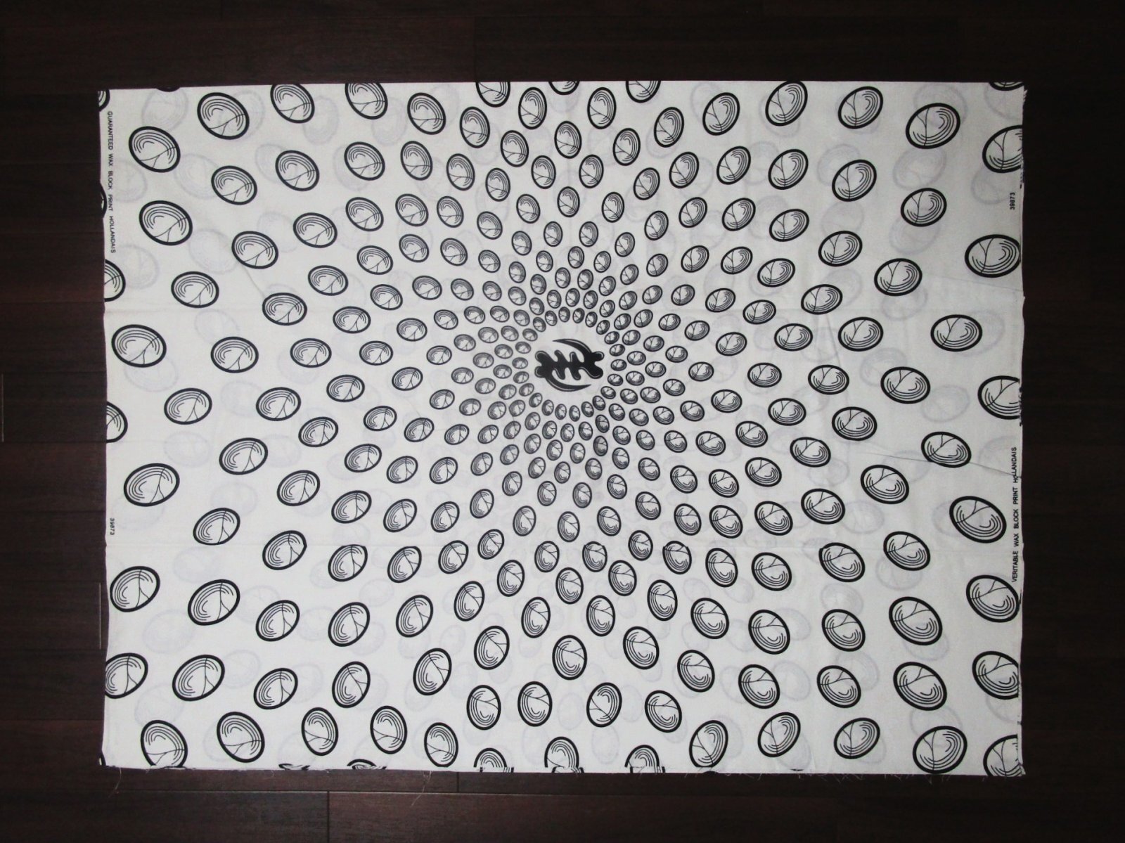 画像: アフリカンプリント生地 パーニュ