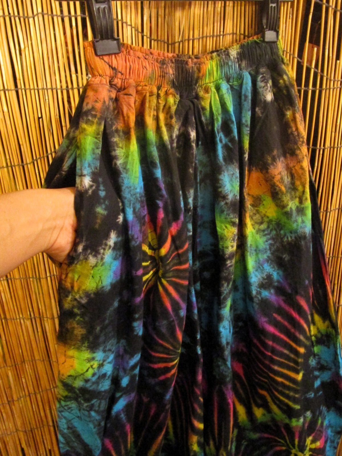 画像3: タイダイ染め＊コットン素材＊ゆったりシルエット＊ビッグアラジンパンツ＊バルーンパンツ