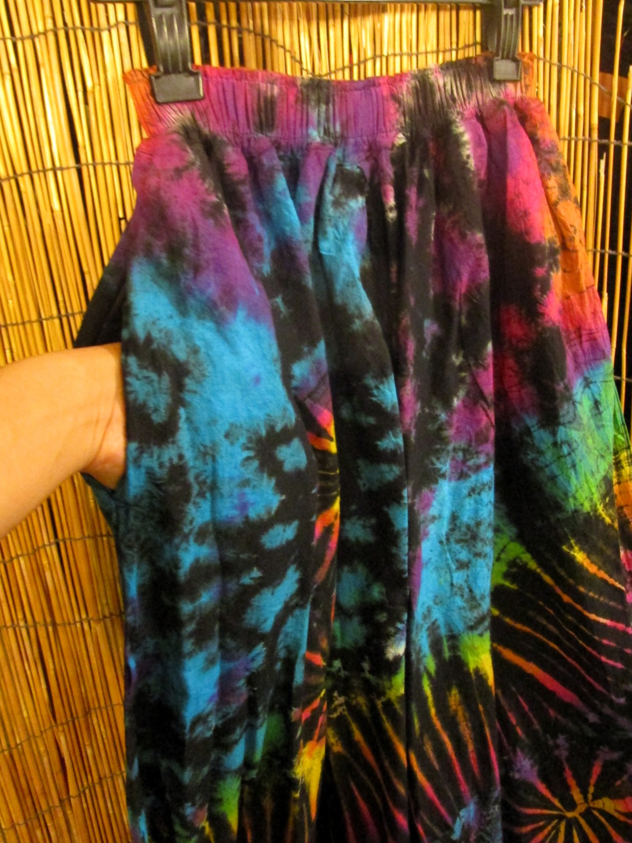 画像3: タイダイ染め＊コットン素材＊ゆったりシルエット＊ビッグアラジンパンツ＊バルーンパンツ