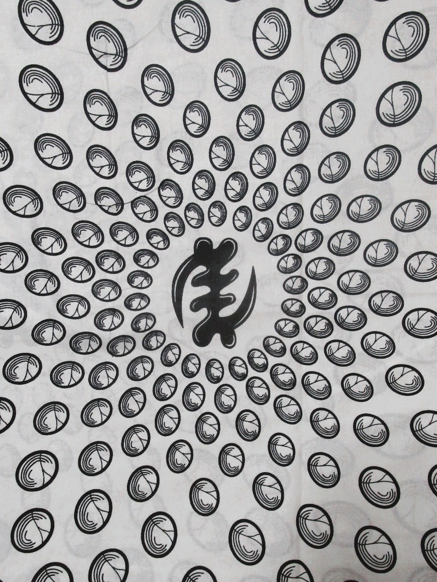 画像1: アフリカンプリント生地 パーニュ