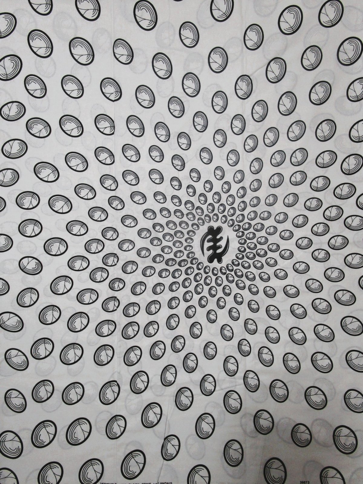 画像: アフリカンプリント生地 パーニュ