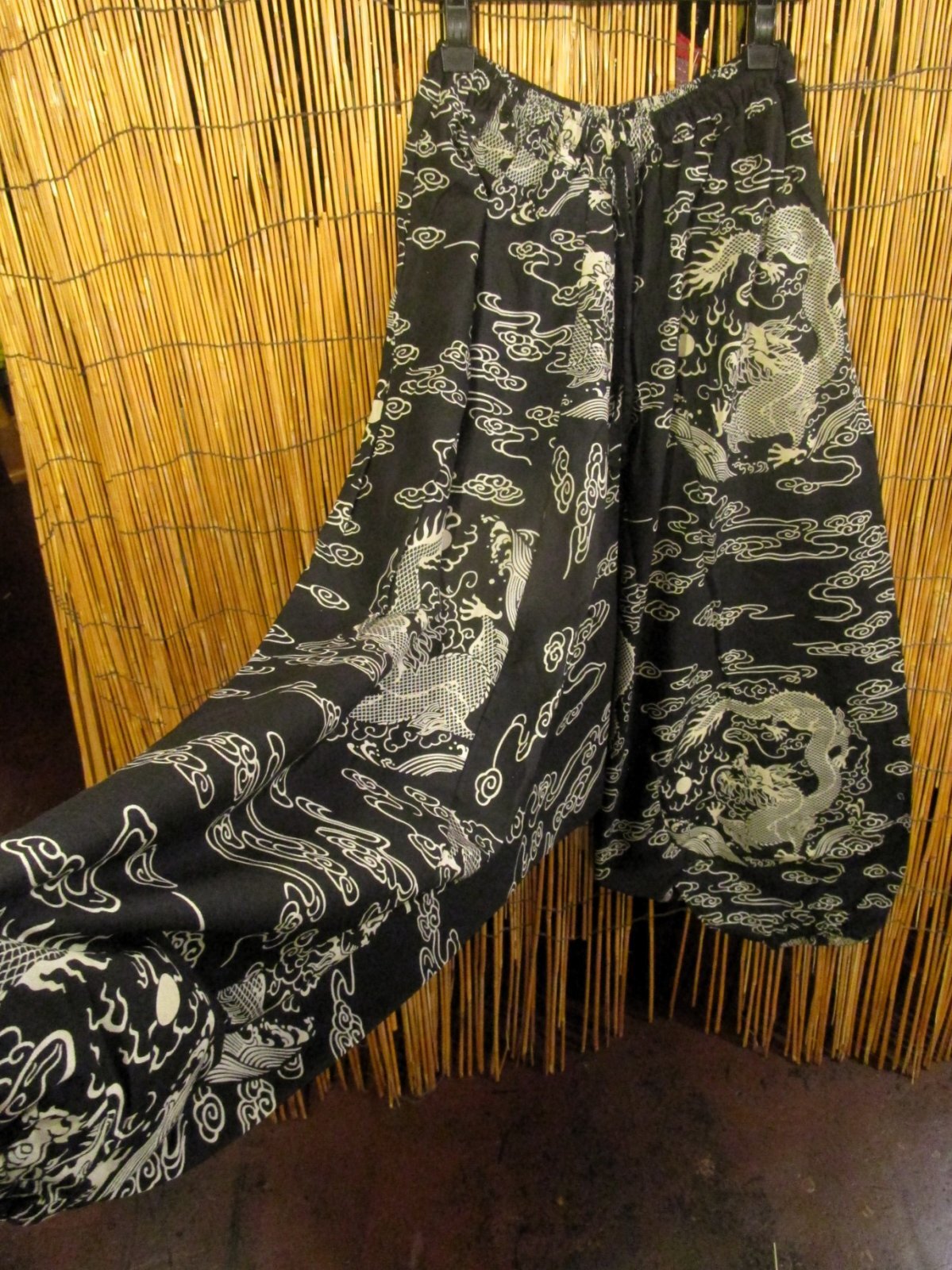 画像3: 和風プリント＊コットン素材＊ふんわり＊サルエルパンツ