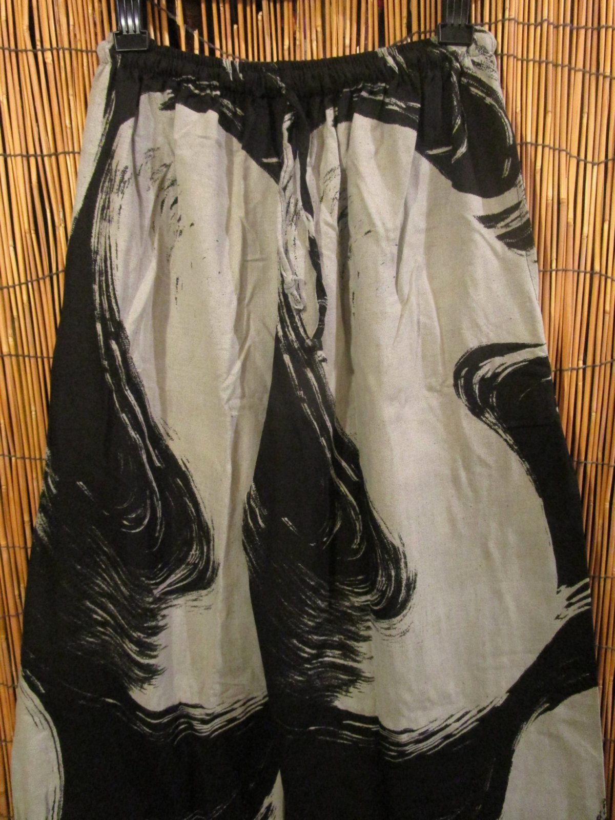 画像2: 和風プリント＊コットン素材＊ふんわりシルエット＊アラジンパンツ 