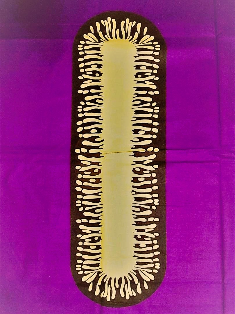 画像: アフリカンプリント生地 パーニュ