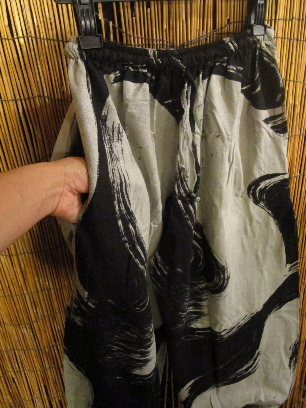 画像3: 和風プリント＊コットン素材＊ふんわりシルエット＊アラジンパンツ 