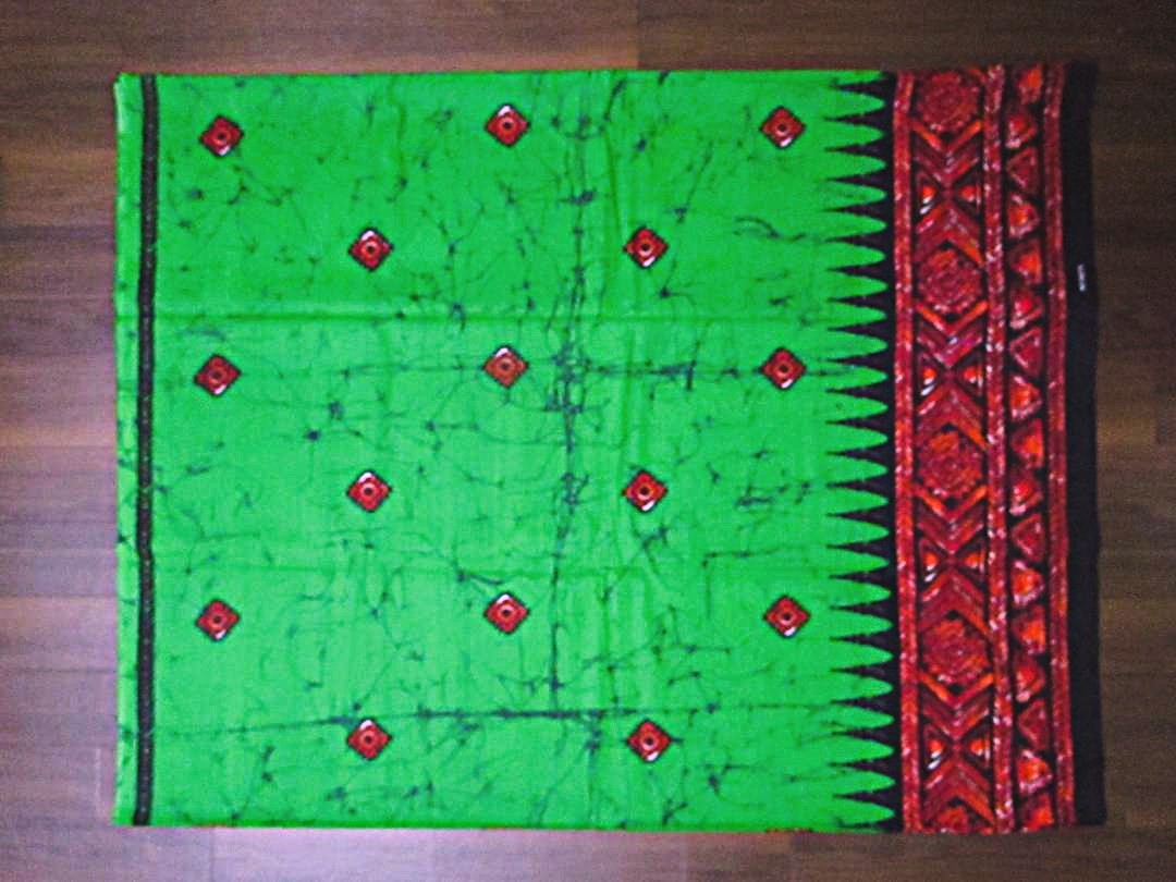 画像: アフリカンプリント生地 パーニュ