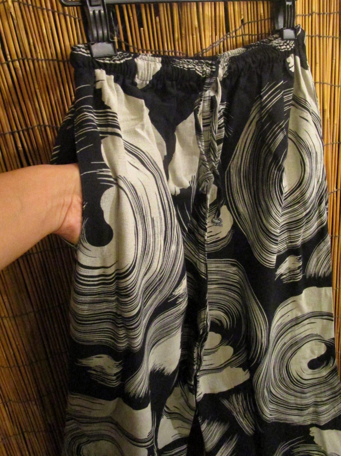 画像3: 和風プリント＊コットン素材＊ふんわりシルエット＊アラジンパンツ 