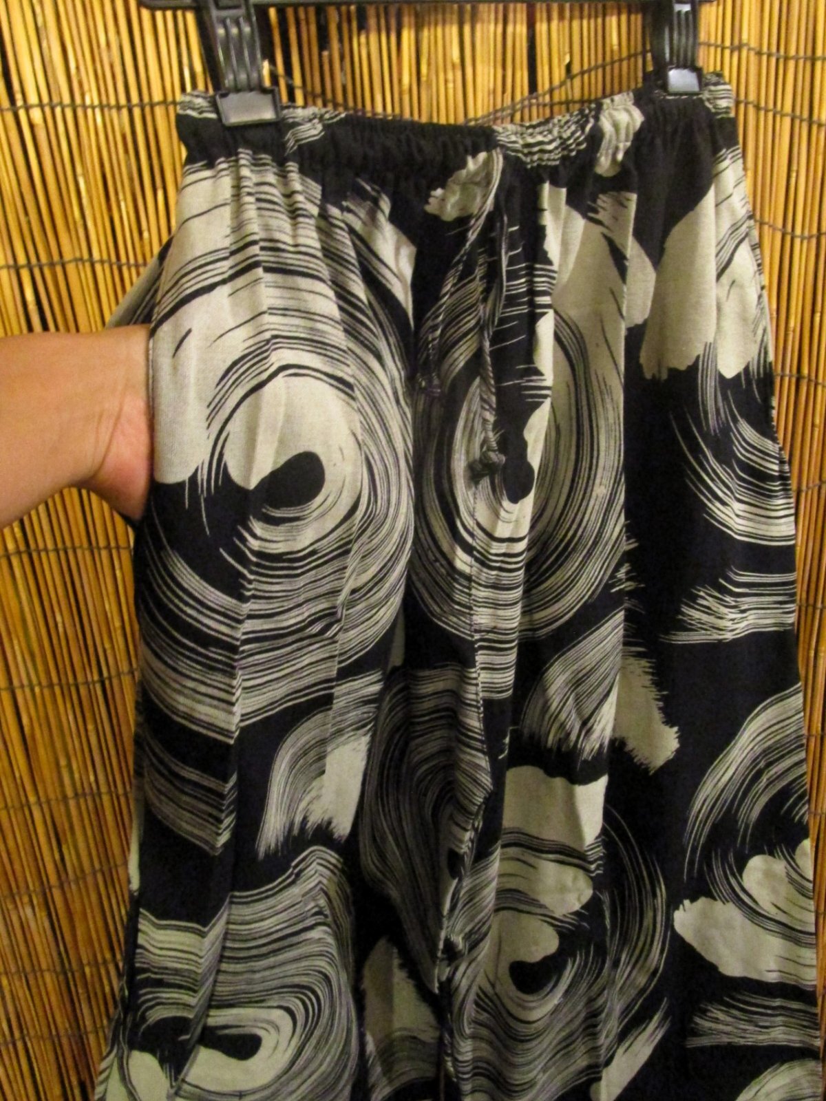 画像3: 和風プリント＊コットン素材＊ふんわりシルエット＊アラジンパンツ 