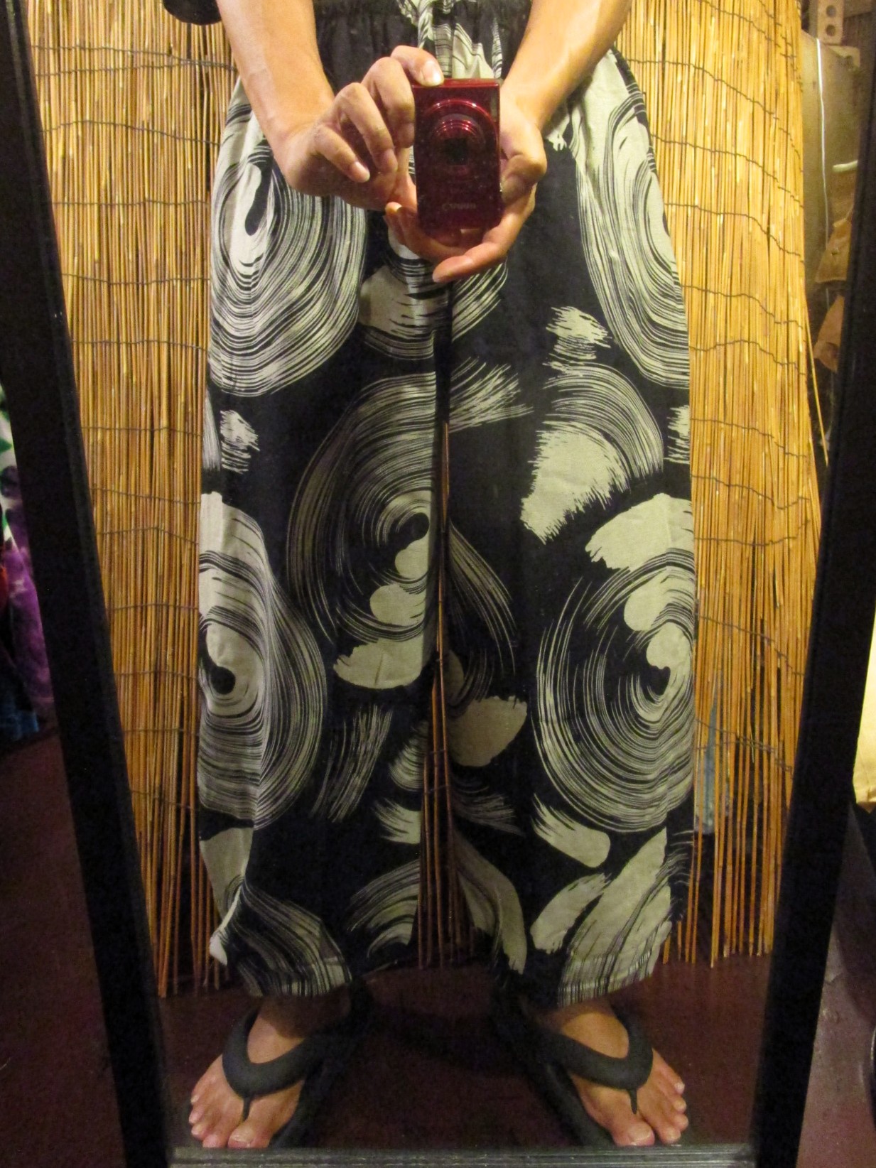 画像: 和風プリント＊コットン素材＊ふんわりシルエット＊アラジンパンツ 