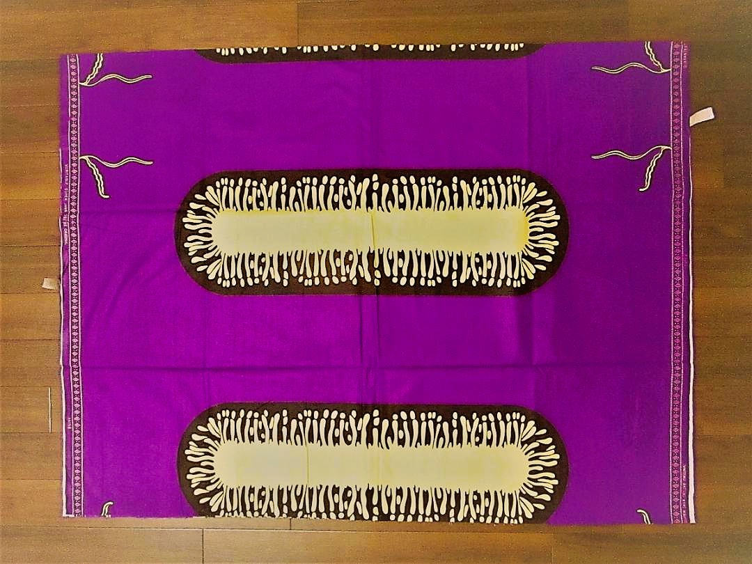 画像: アフリカンプリント生地 パーニュ