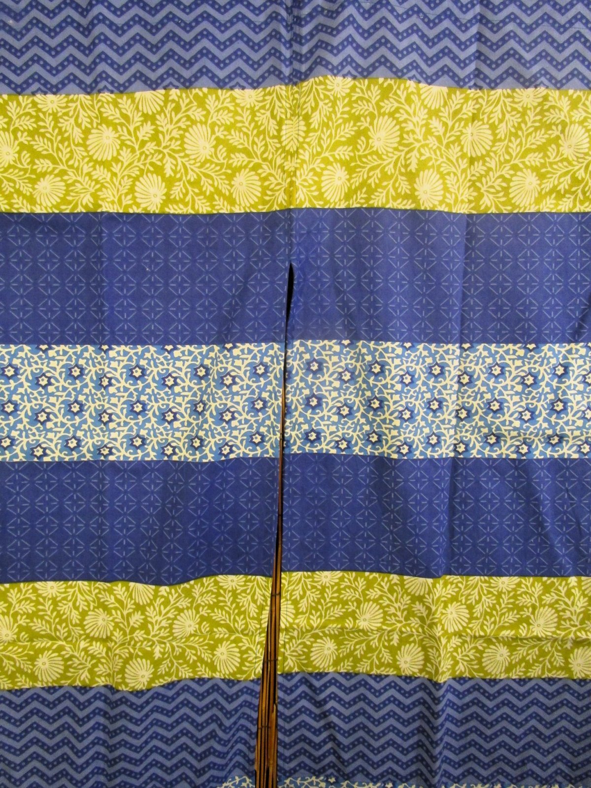 画像2: インド綿＊アジアンプリント＊暖簾＊のれん