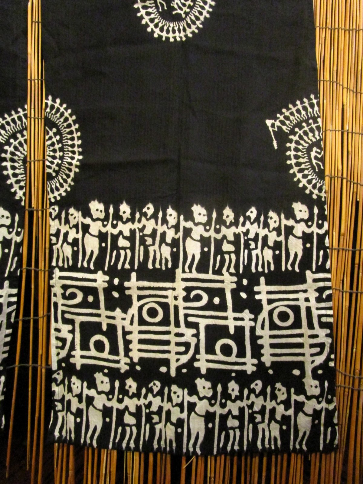 画像3: インド綿＊アジアンプリント＊暖簾＊のれん