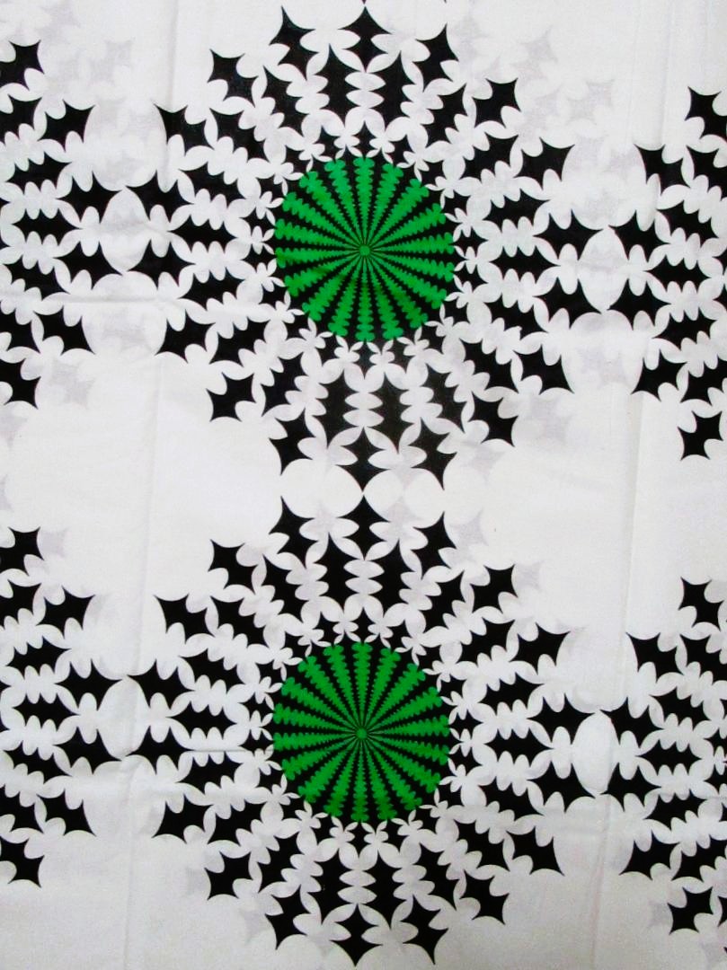 画像: アフリカンプリント生地 パーニュ