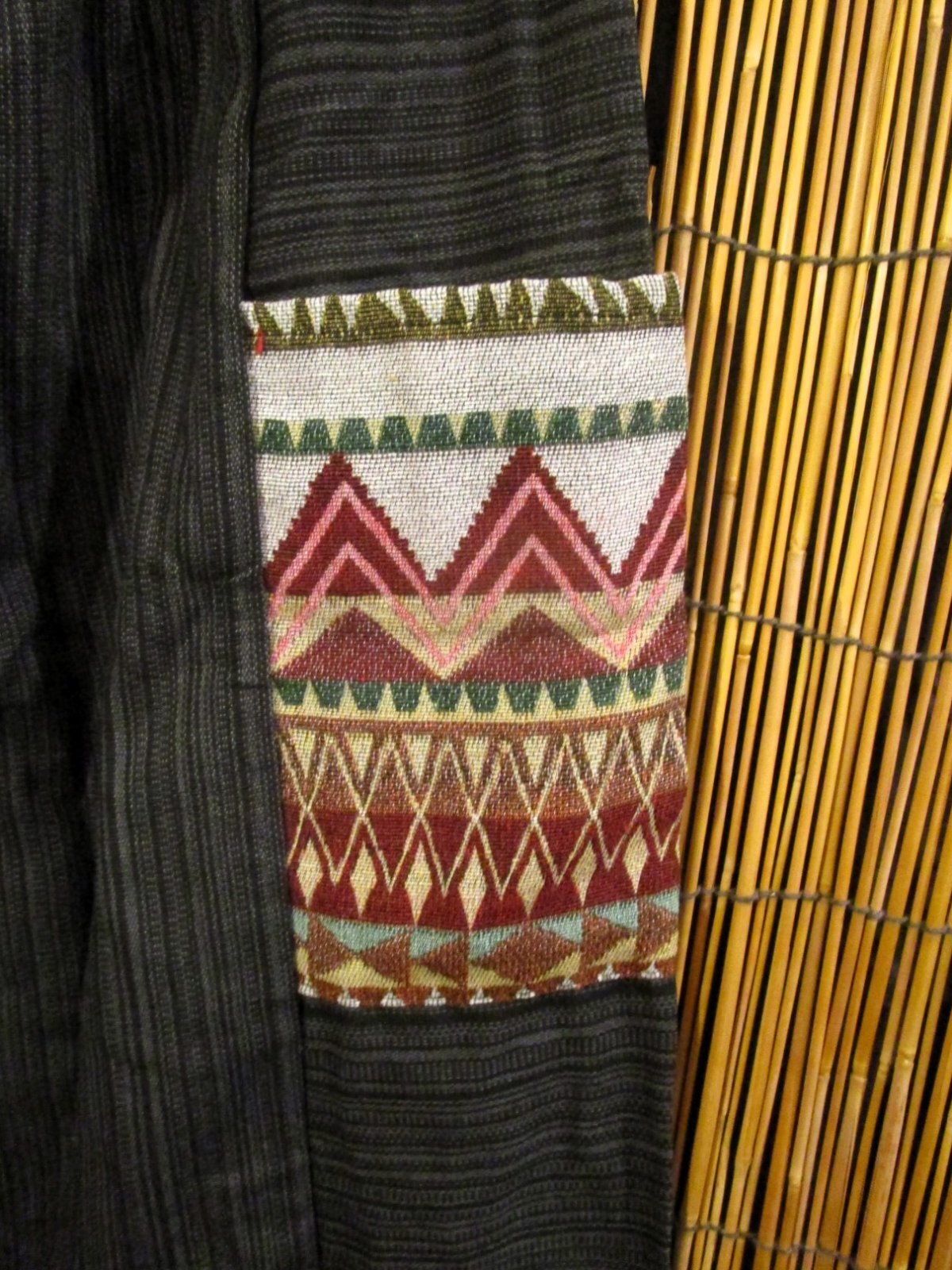 画像3: 織り柄＊パッチポケット＊コットン素材＊アラジンパンツ