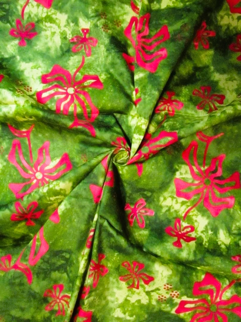 画像: アフリカンプリント生地 パーニュ