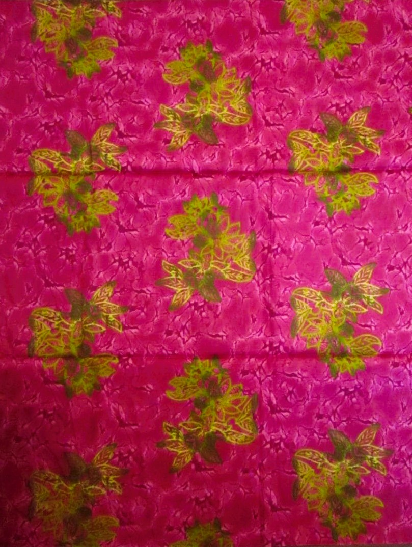 画像1: アフリカンプリント生地 パーニュ