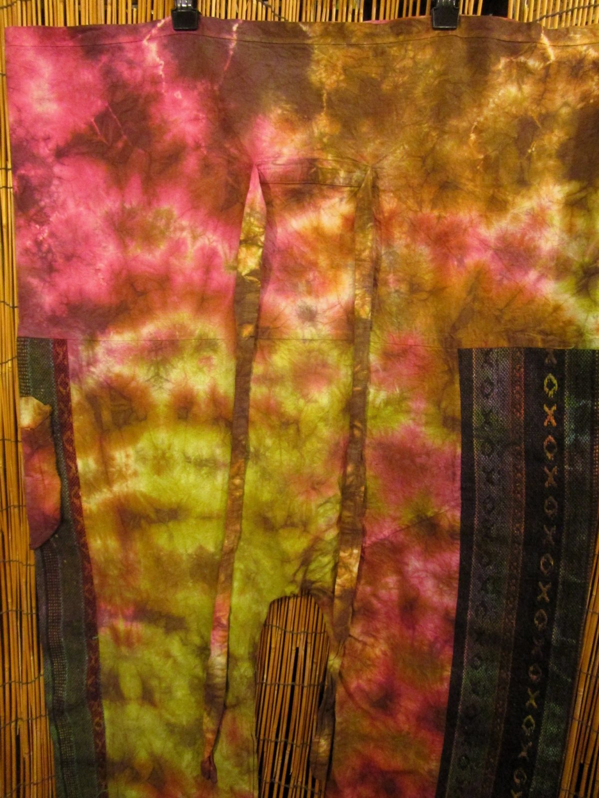 画像7: タイダイ染め＊コットン素材＊ゲリ生地＊ロング丈＊タイパンツ