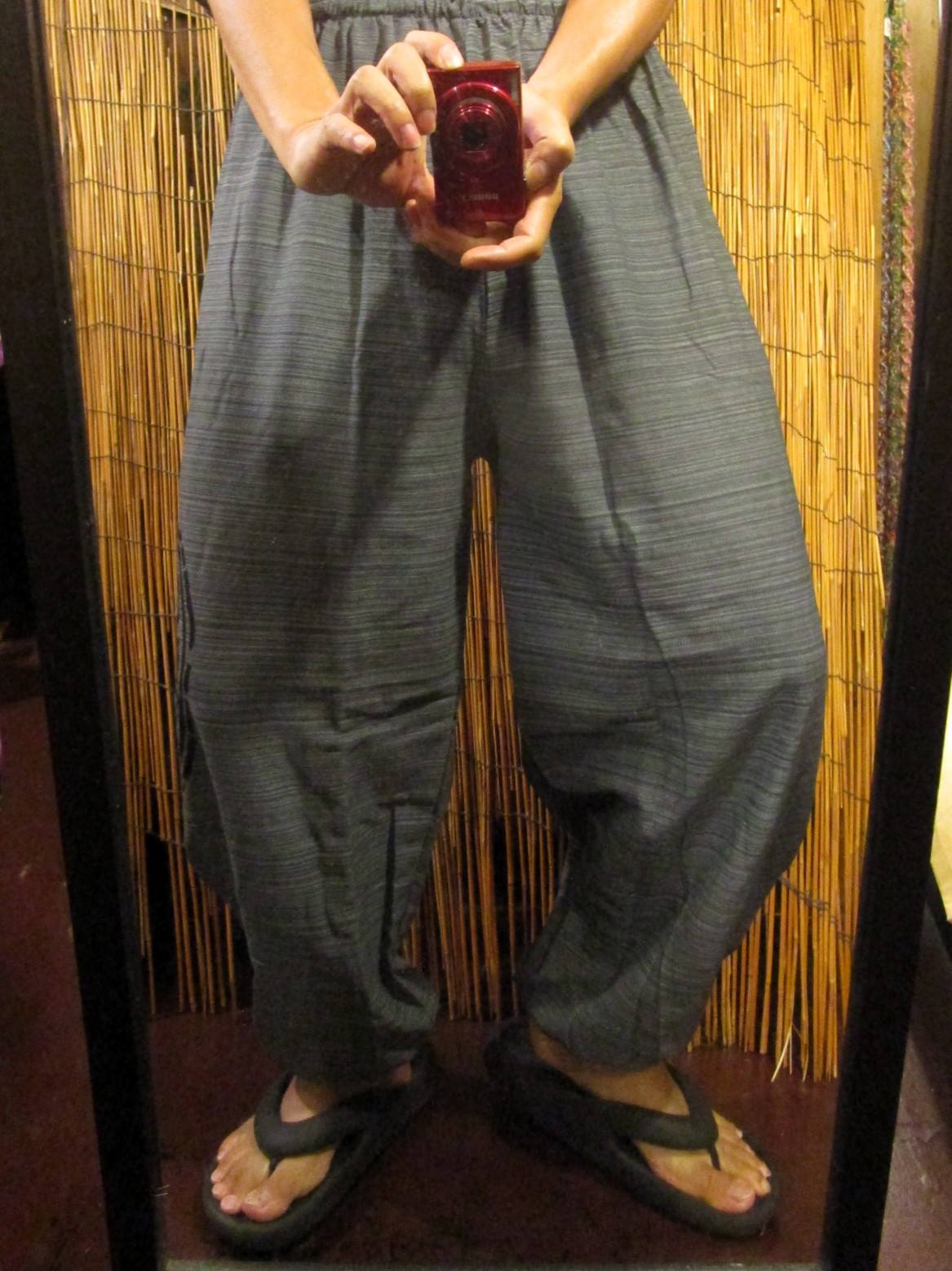 画像: 陰陽プリント＊コットン素材＊アラジンパンツ