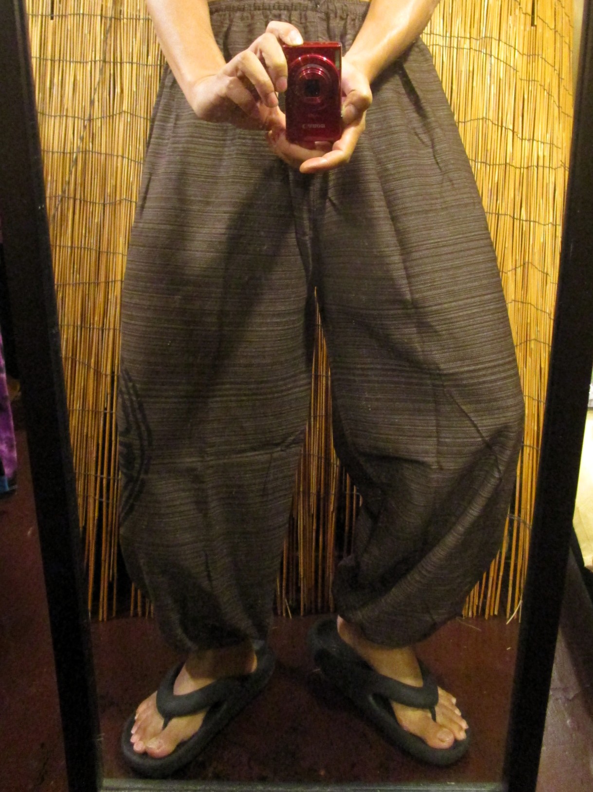 画像: 陰陽プリント＊コットン素材＊アラジンパンツ